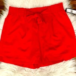 SOHO Red Shorts New With Tags Medium